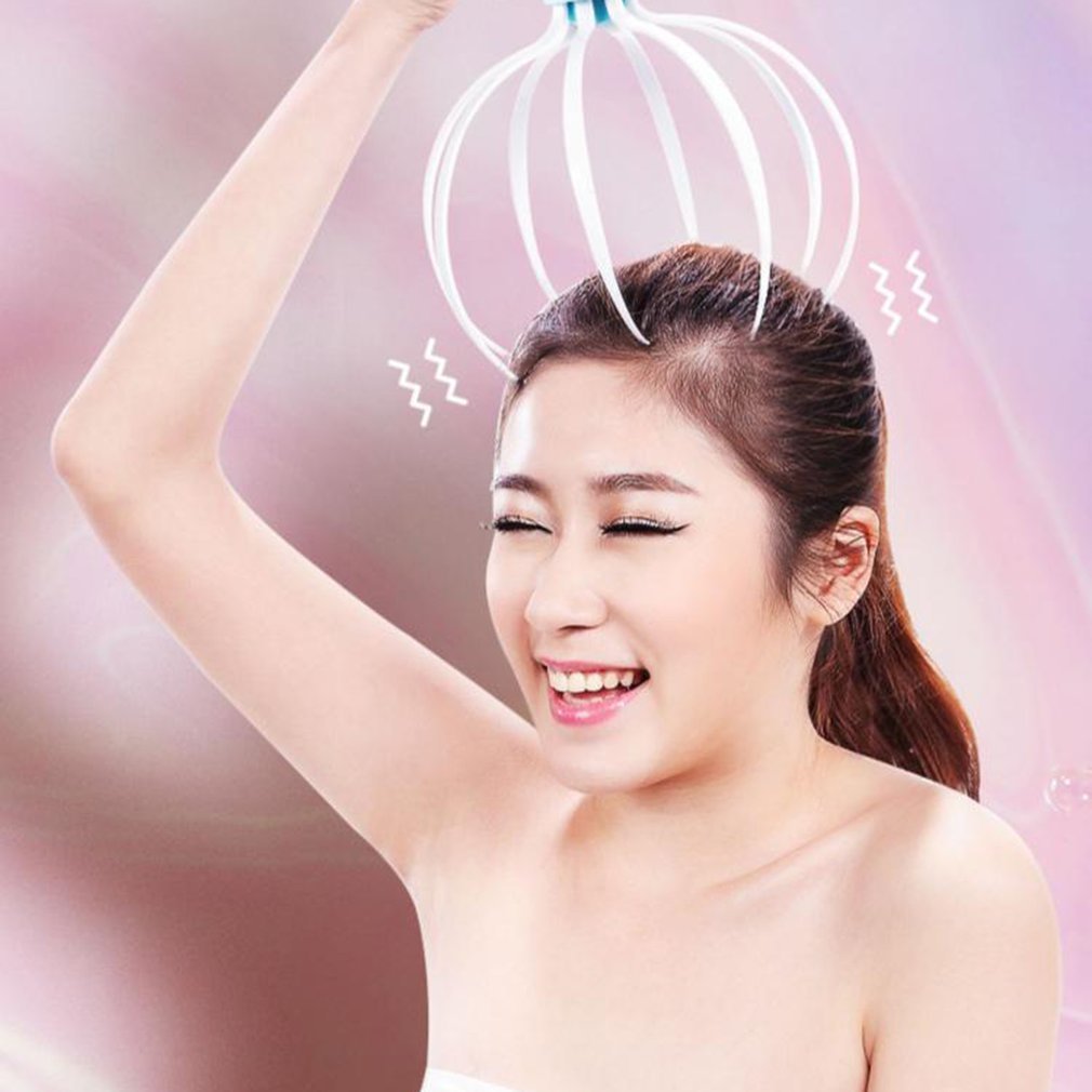 Head Massager Scalp Vibration Massage Eight - MeleMarket