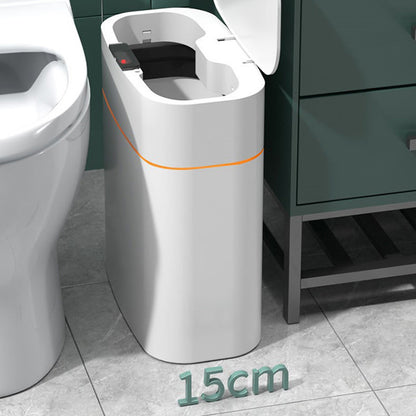 Smart Trash Can With Lid For Bedroom And Living Room Kitchen Storage Box Trash Can Induction Small Car Box Automatic Smart Dustbin Smart Trash Bin MeleMarket