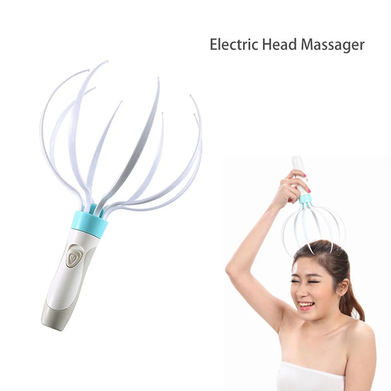 Head Massager Scalp Vibration Massage Eight - MeleMarket