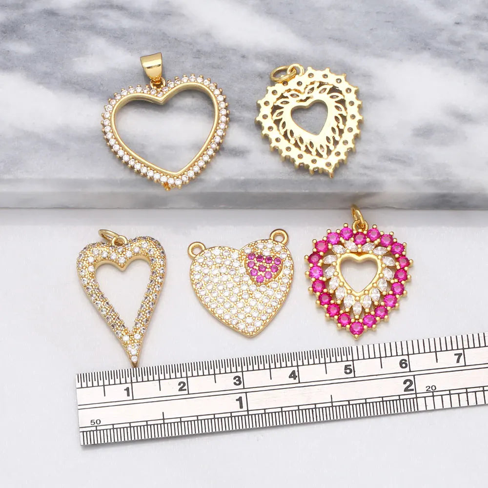 Fashion CZ Heart Pendants My Shop