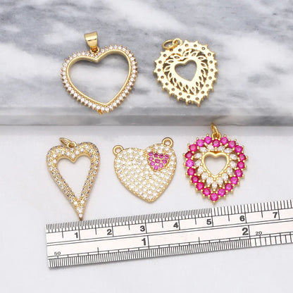 Fashion CZ Heart Pendants My Shop