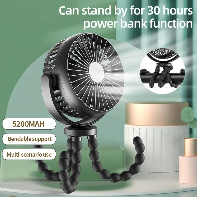 USB Desktop Folding Fan My Shop