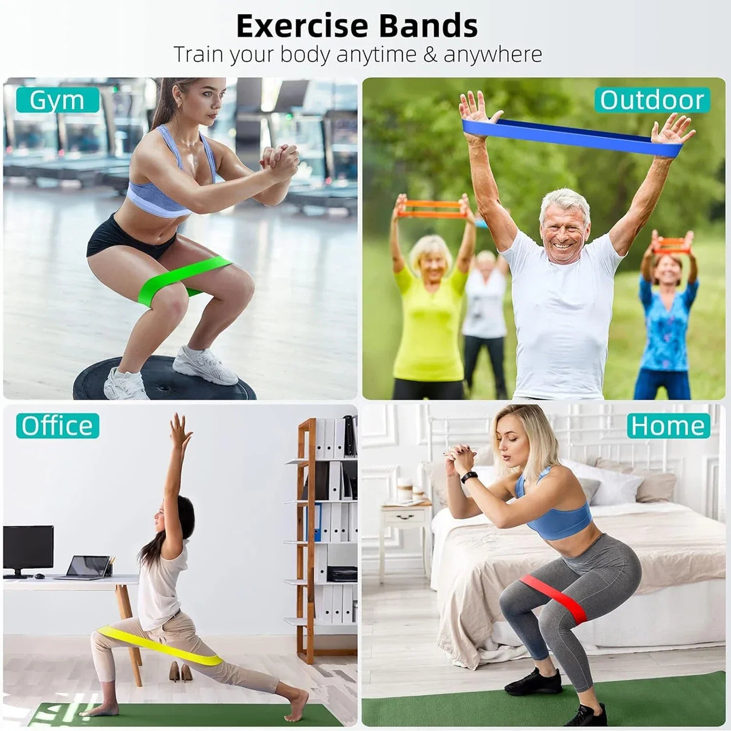 5 Levels Resistance Bands Set My Shop