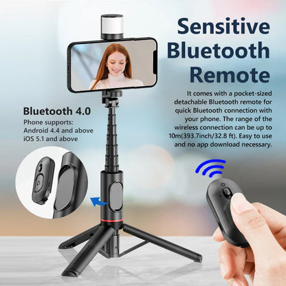 Telescopic Selfie Stick Tripod My Shop