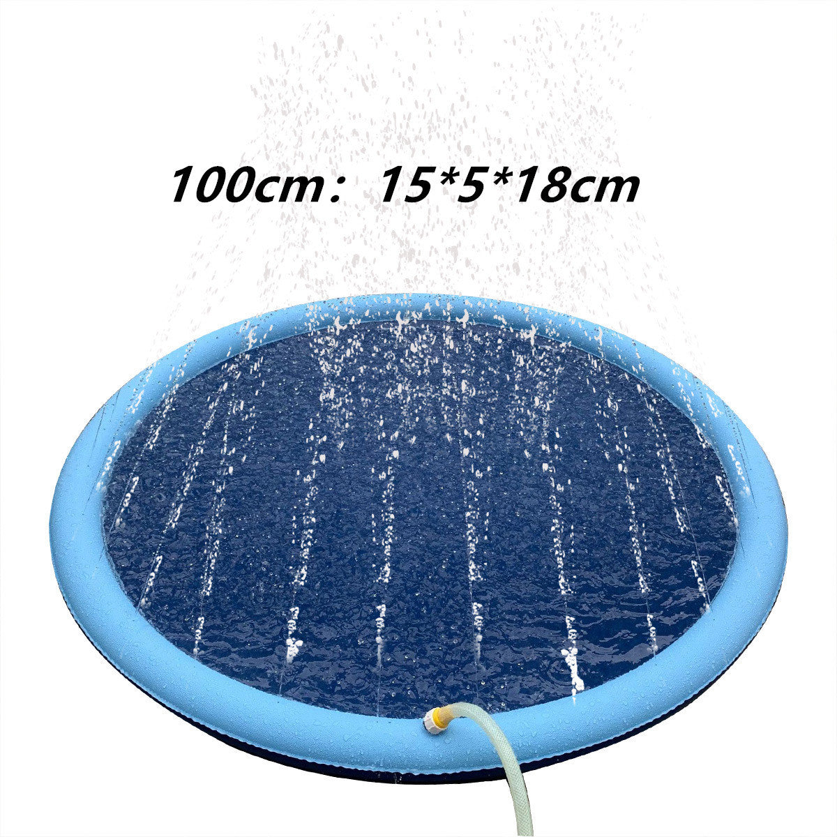 Non-Slip Splash Pad For Kids And Pet Dog Pool