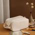 Three-layer Double Zipper U-shaped Design Cosmetic Bag MeleMarket